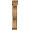 Ekena Millwork Funston Traditional Rough Sawn Bracket w/ Offset Brace, Western Red Cedar, 6"W x 22"D x 34"H BKT0604X22X34FST01RWR - alternate 3